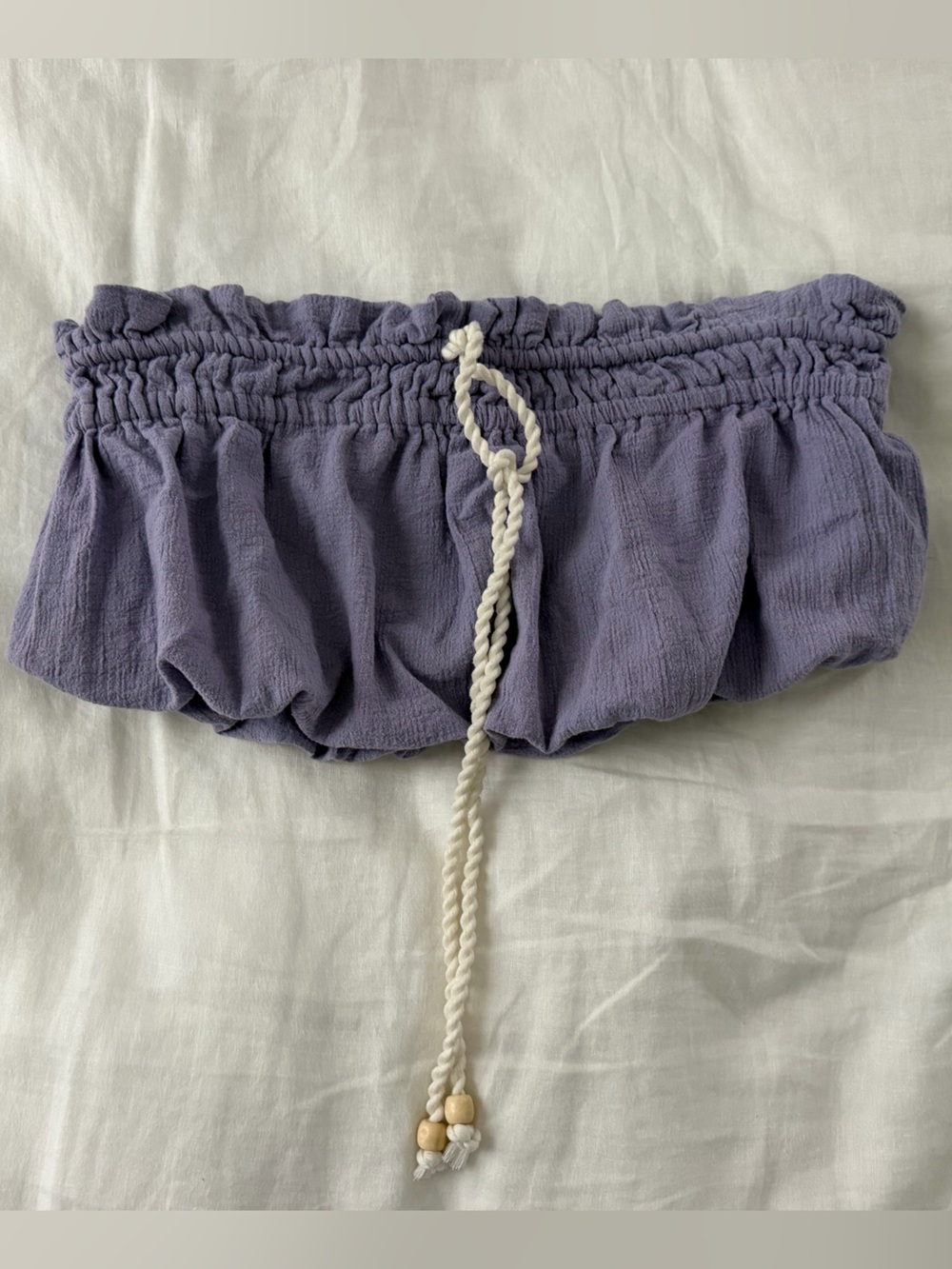 Free People crop top purple size S